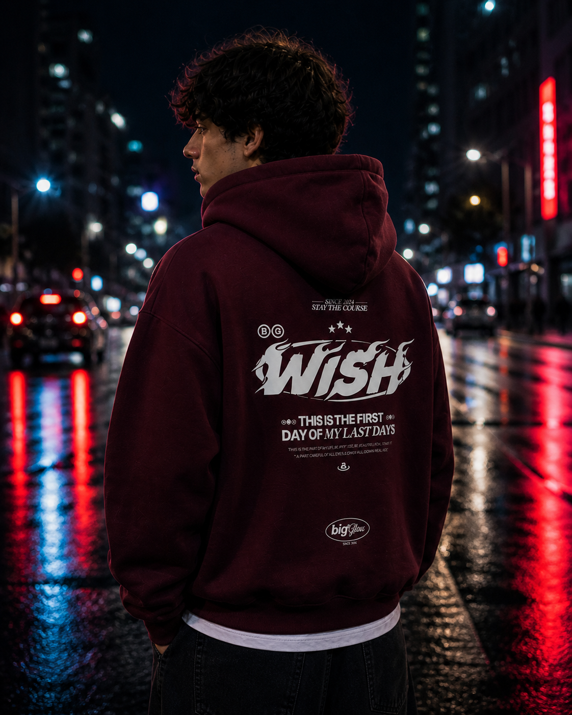"WISH"- Hoodie Aniversario