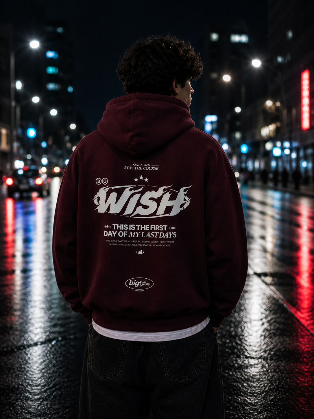 "WISH"- Hoodie Aniversario