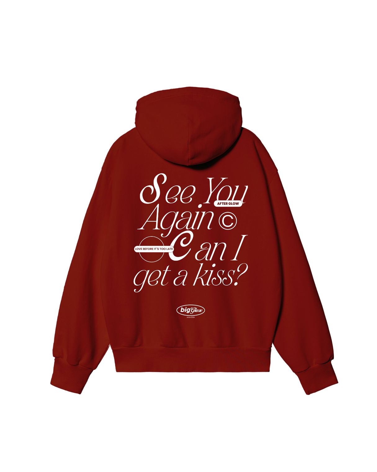 SEE YOU AGAIN CAN I GET A KISS?- HOODIE