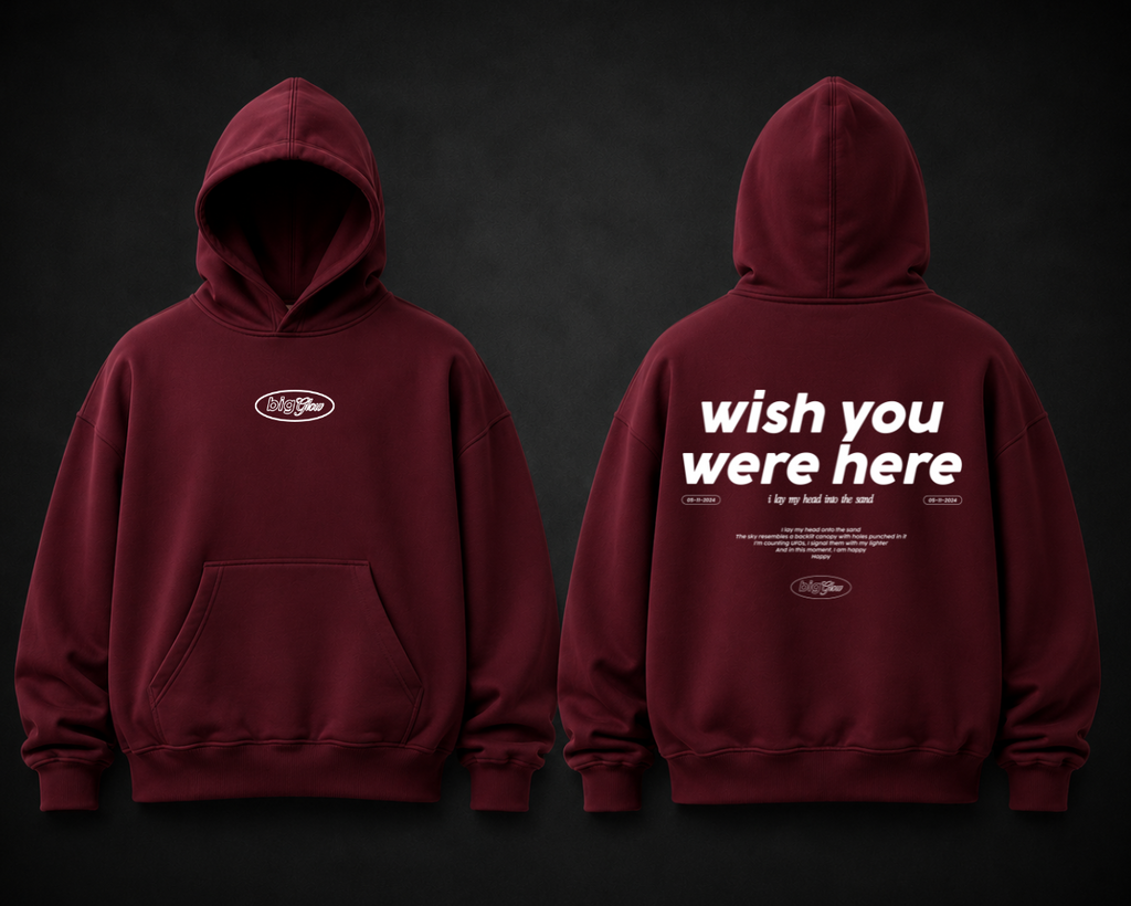 WISH YOU WERE HERE - HOODIE