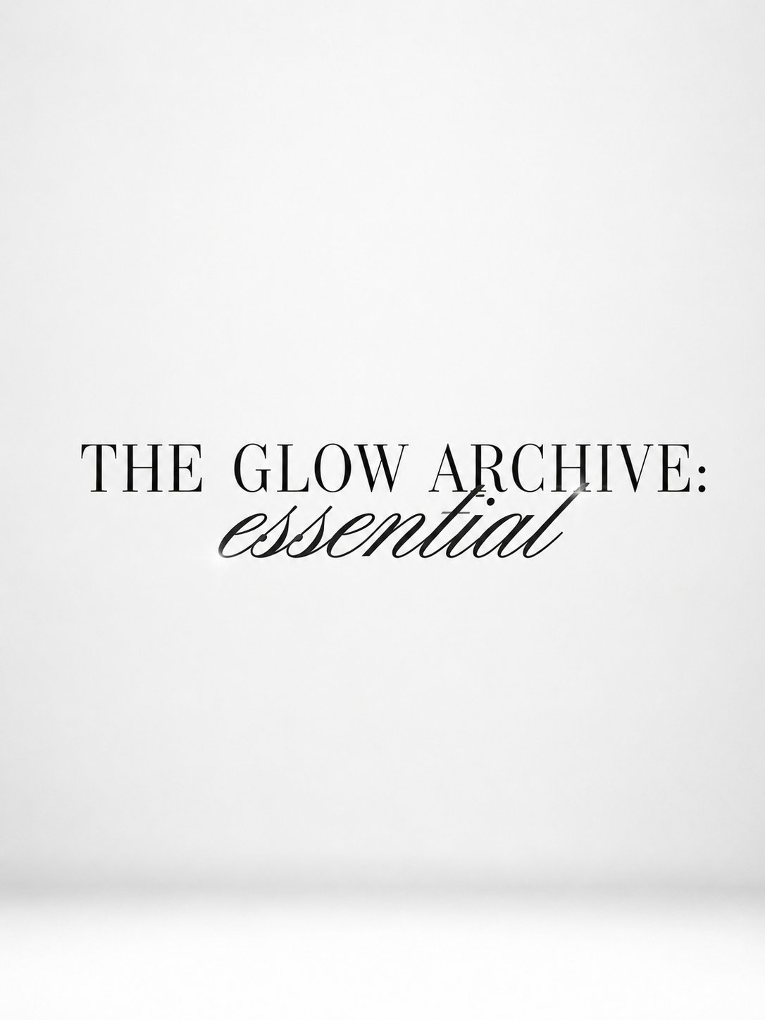 Hoodie "BLESSED" - THE GLOW ARCHIVE: ESSENTIAL